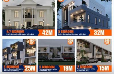 6/7 Bedroom Fully Detached Duplex+ BQ